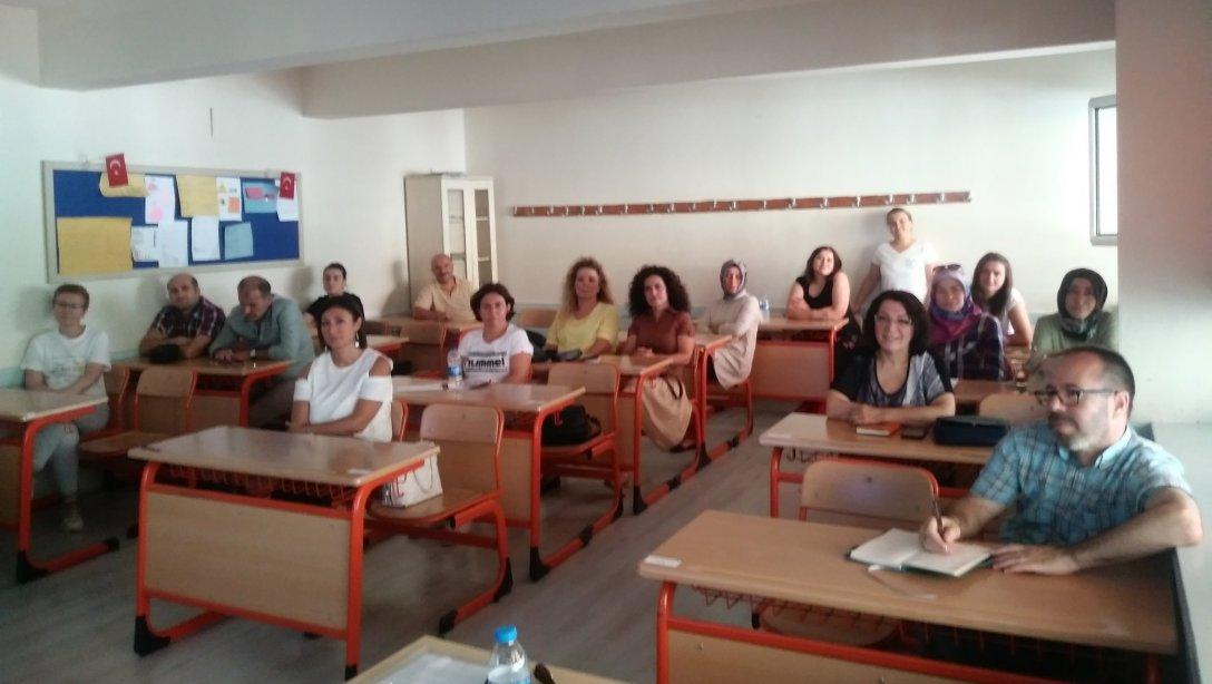 3-5 Eylül Tarihleri Arasında 6 Branşta Öğretmenlerimize Soru Yazma Eğitimi Verildi